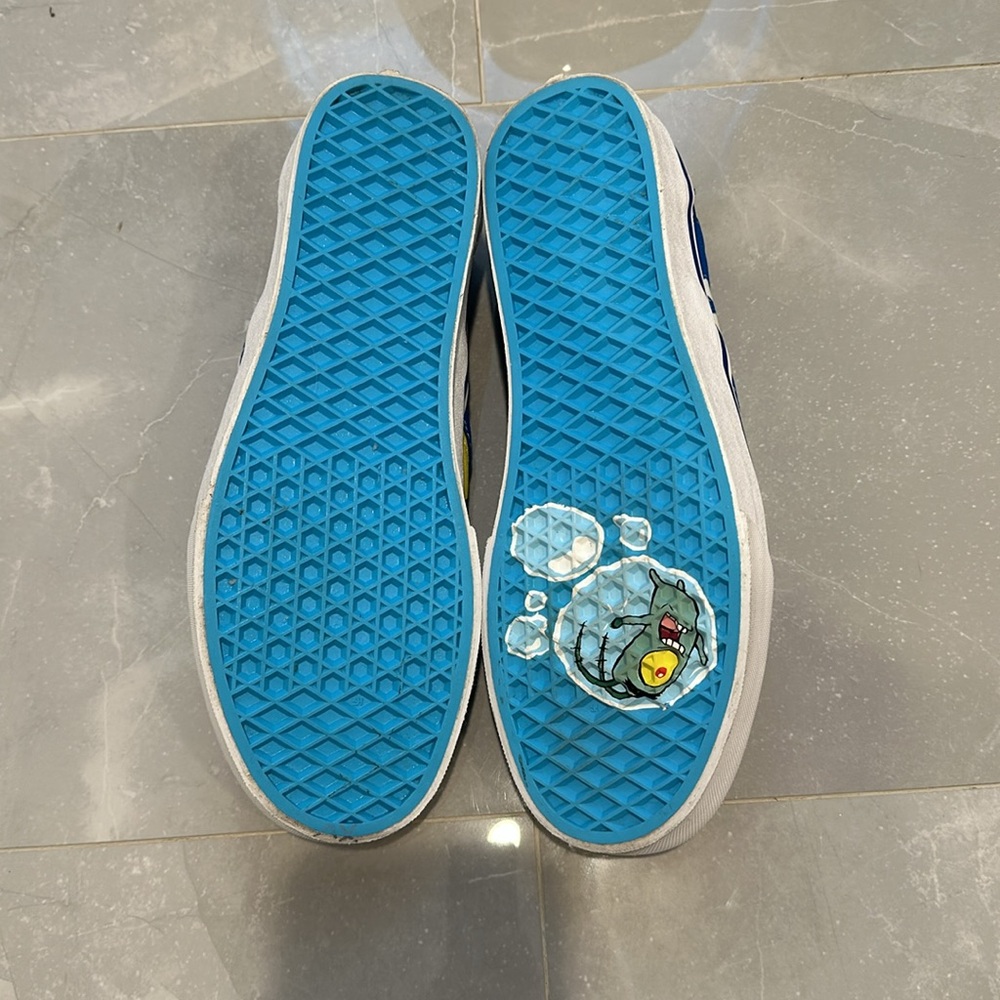 Vans x SpongeBob SquarePants Slip-ons RARE - Picture 6 of 8